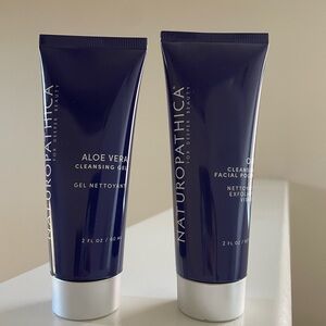 New - Naturopathica Aloe Vera Cleansing Gel & Oat Cleansing Facial Polish